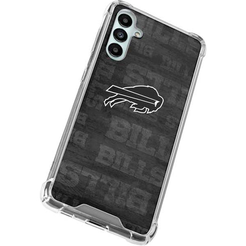 NFL Buffalo Bills Black & White Galaxy A14 5G Clear Case