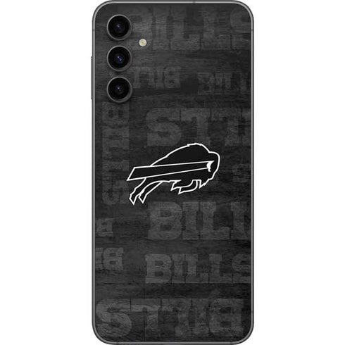 NFL Buffalo Bills Black & White Galaxy A14 5G Skin