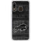 NFL Buffalo Bills Black & White Galaxy A20 Clear Case