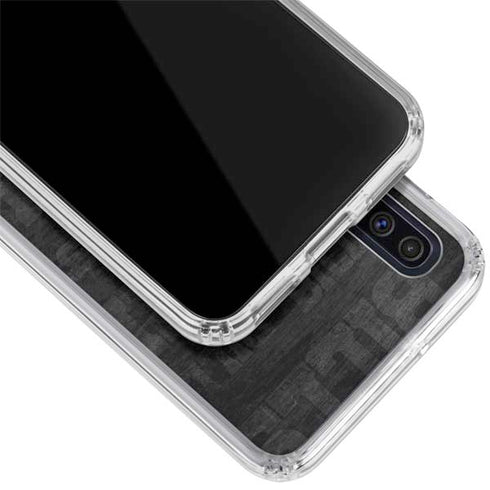 NFL Buffalo Bills Black & White Galaxy A50 Clear Case