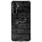 NFL Buffalo Bills Black & White Galaxy A54 5G Clear Case