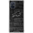 NFL Buffalo Bills Black & White Galaxy A71 5G Clear Case