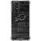 NFL Buffalo Bills Black & White Galaxy A72 5G Clear Case