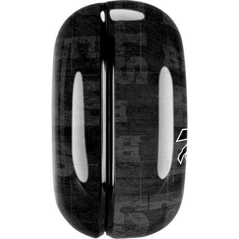 NFL Buffalo Bills Black & White Galaxy Buds Pro Skin