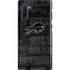 NFL Buffalo Bills Black & White Galaxy Note 10 Pro Case