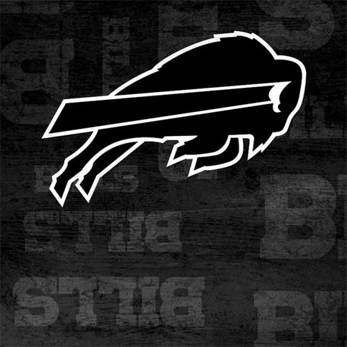 NFL Buffalo Bills Black & White Galaxy Note 8 Skin