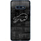 NFL Buffalo Bills Black & White Galaxy S10e Skin