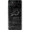 NFL Buffalo Bills Black & White Galaxy S20 Fan Edition Skin