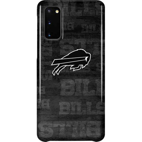 NFL Buffalo Bills Black & White Galaxy S20 Lite Case