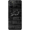 NFL Buffalo Bills Black & White Galaxy S20 Skin