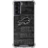 NFL Buffalo Bills Black & White Galaxy S22 Clear Case