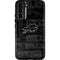 NFL Buffalo Bills Black & White Galaxy S22 Plus Pro Case