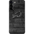 NFL Buffalo Bills Black & White Galaxy S22 Plus Skin