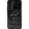 NFL Buffalo Bills Black & White Galaxy S22 Pro Case