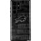 NFL Buffalo Bills Black & White Galaxy S22 Ultra Pro Case