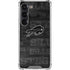 NFL Buffalo Bills Black & White Galaxy S23 Clear Case