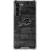 NFL Buffalo Bills Black & White Galaxy S23 Plus Clear Case