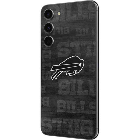 NFL Buffalo Bills Black & White Galaxy S23 Plus Skin
