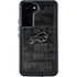 NFL Buffalo Bills Black & White Galaxy S23 Plus Waterproof Case