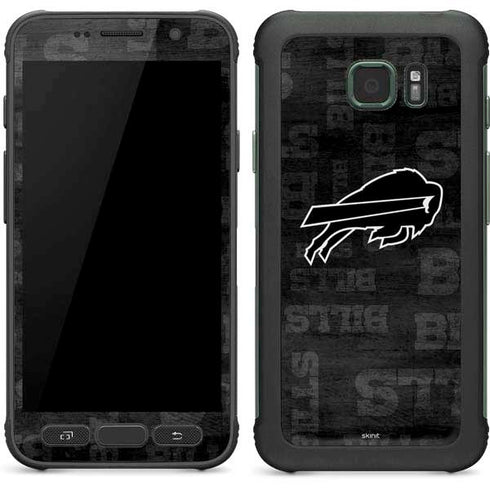 NFL Buffalo Bills Black & White Galaxy S7 Active Skin