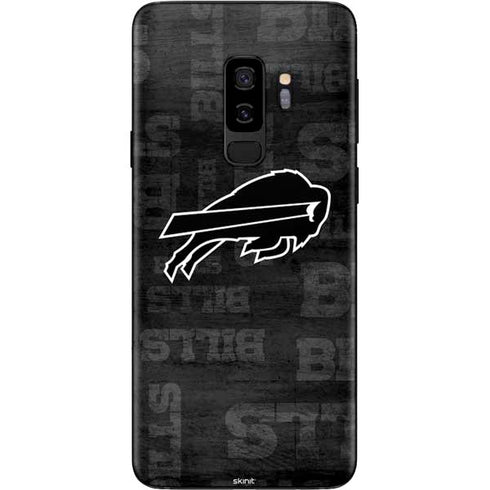 NFL Buffalo Bills Black & White Galaxy S9 Plus Skin