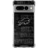 NFL Buffalo Bills Black & White Google Pixel 7 Pro Clear Case