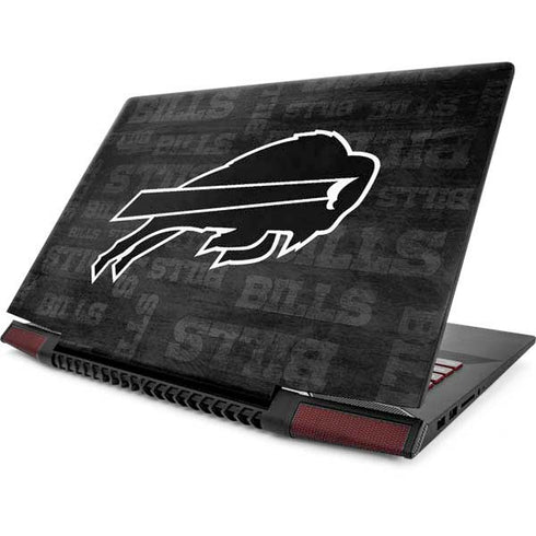 NFL Buffalo Bills Black & White Lenovo IdeaPad Skin