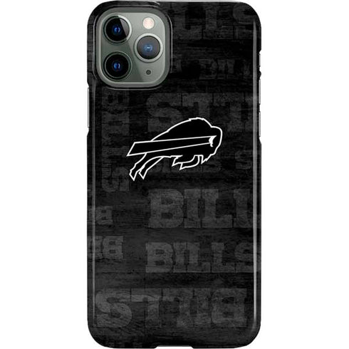 NFL Buffalo Bills Black & White iPhone 11 Pro Lite Case