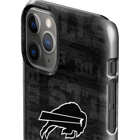 NFL Buffalo Bills Black & White iPhone 11 Pro Lite Case