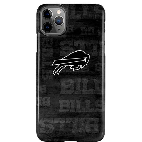 NFL Buffalo Bills Black & White iPhone 11 Pro Max Lite Case