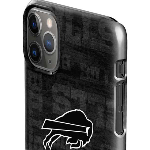 NFL Buffalo Bills Black & White iPhone 11 Pro Max Lite Case