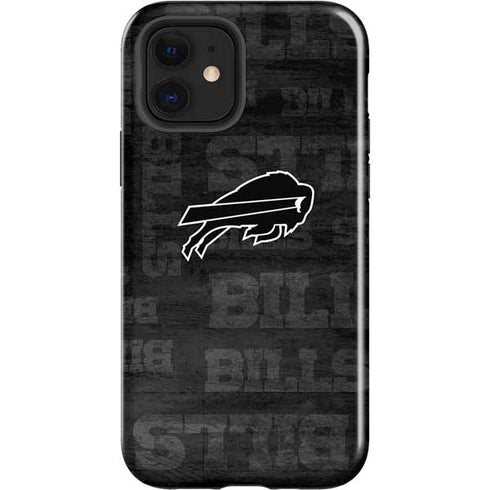 NFL Buffalo Bills Black & White iPhone 12 Impact Case
