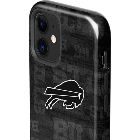 NFL Buffalo Bills Black & White iPhone 12 Impact Case