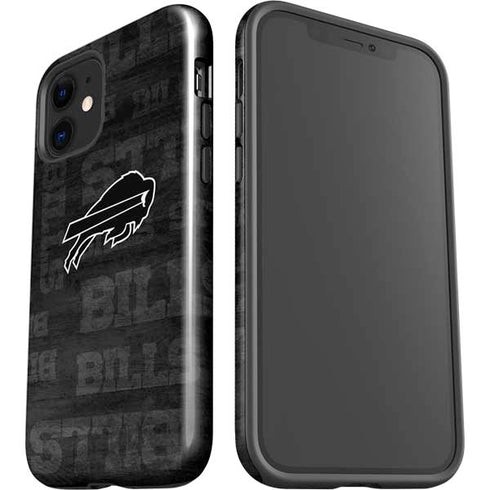 NFL Buffalo Bills Black & White iPhone 12 Impact Case