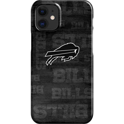 NFL Buffalo Bills Black & White iPhone 12 Mini Lite Case