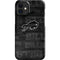 NFL Buffalo Bills Black & White iPhone 12 Mini Lite Case