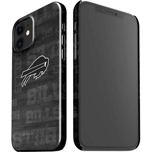 NFL Buffalo Bills Black & White iPhone 12 Mini Lite Case
