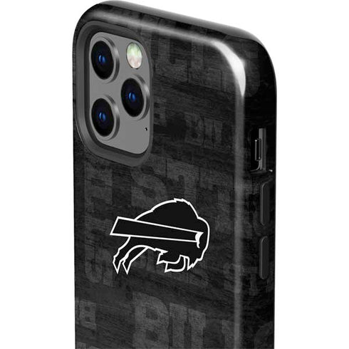 NFL Buffalo Bills Black & White iPhone 12 Pro Impact Case