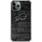 NFL Buffalo Bills Black & White iPhone 12 Pro Max Clear Case