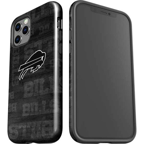 NFL Buffalo Bills Black & White iPhone 12 Pro Max Impact Case