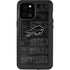 NFL Buffalo Bills Black & White iPhone 12 Pro Max Waterproof Case