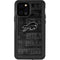 NFL Buffalo Bills Black & White iPhone 12 Pro Waterproof Case