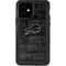 NFL Buffalo Bills Black & White iPhone 12 Waterproof Case