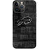 NFL Buffalo Bills Black & White iPhone 13 Pro Max Skin