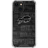 NFL Buffalo Bills Black & White iPhone 14 Clear Case