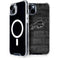 NFL Buffalo Bills Black & White iPhone 15 MagSafe Case
