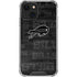 NFL Buffalo Bills Black & White iPhone 15 Plus Clear Case