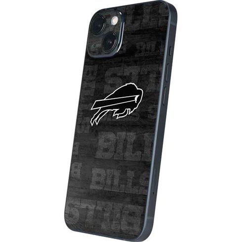 NFL Buffalo Bills Black & White iPhone 14 Plus Skin
