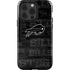 NFL Buffalo Bills Black & White iPhone 15 Pro Impact Case