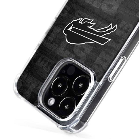 NFL Buffalo Bills Black & White iPhone 15 Pro Max MagSafe Case